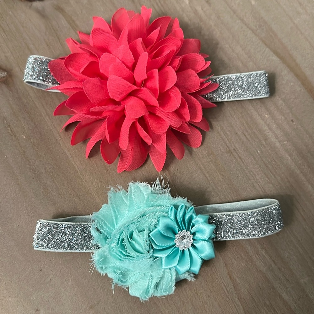 NEW Newborn floral headbands